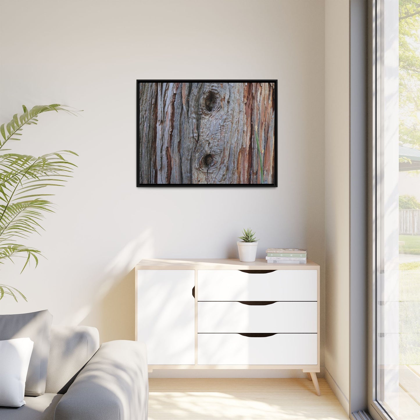 Knotty Nature - Unique Stretched Canvas Wall Art