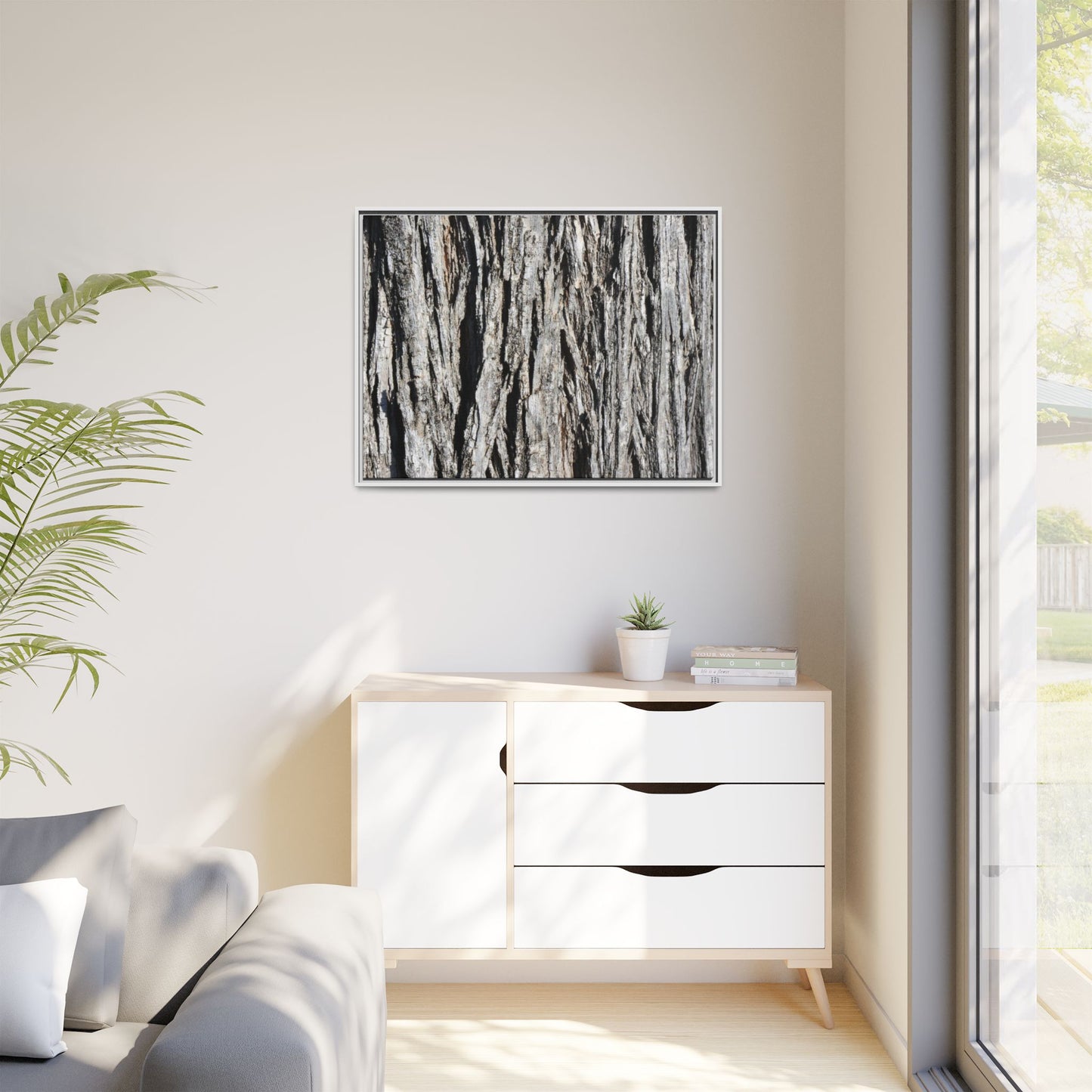 Nature's Abstract - Unique Stretched Canvas Wall Art