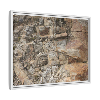 Sandstone Symphony - Unique Stretched Canvas Wall Art