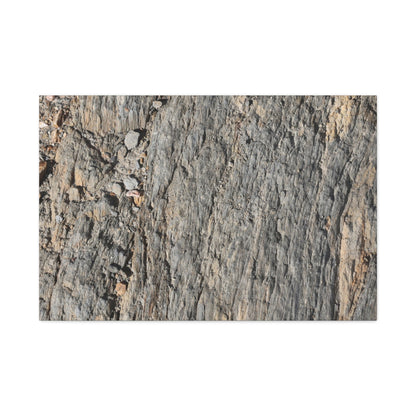 Bark Echoes - Unique Frameless Canvas Wall Art