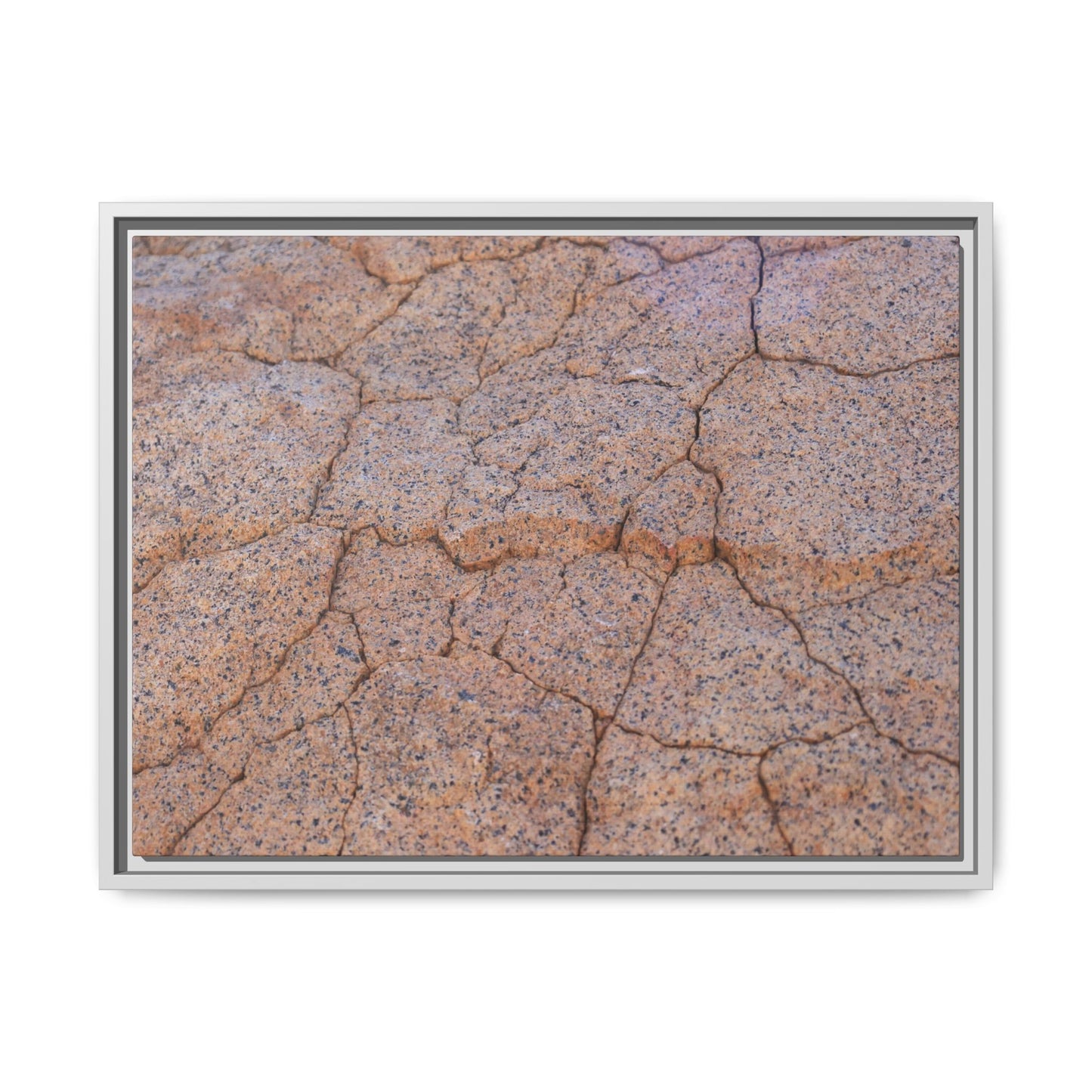 Fragmented Earth - Unique Stretched Canvas Wall Art