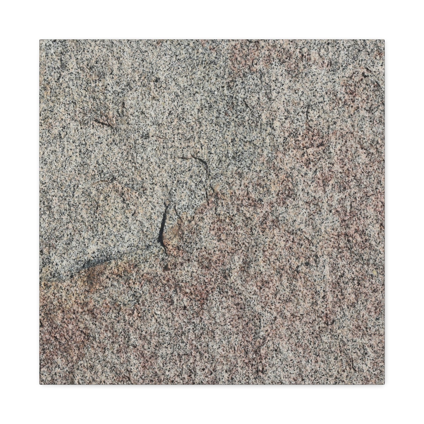 Tectonic Murmur - Unique Frameless Canvas Wall Art