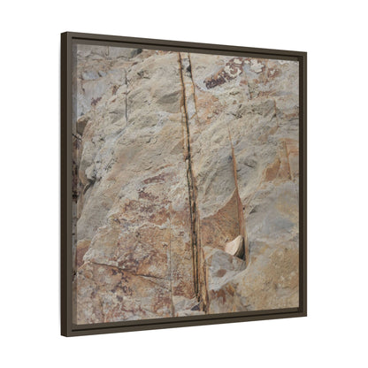 Sedimentary Symphony - Unique Stretched Canvas Wall Art