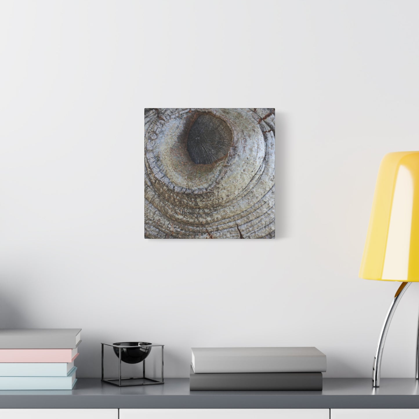 Bark's Eye - Unique Frameless Canvas Wall Art