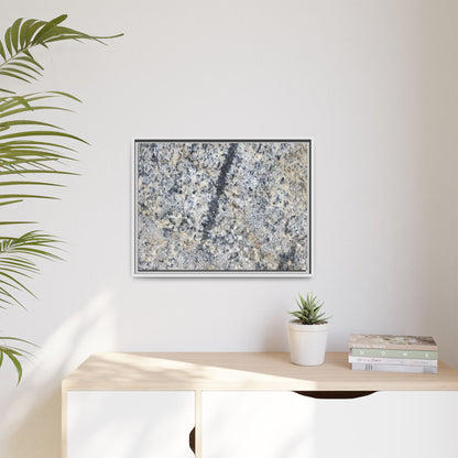 Granite Bubbles - Unique Stretched Canvas Wall Art