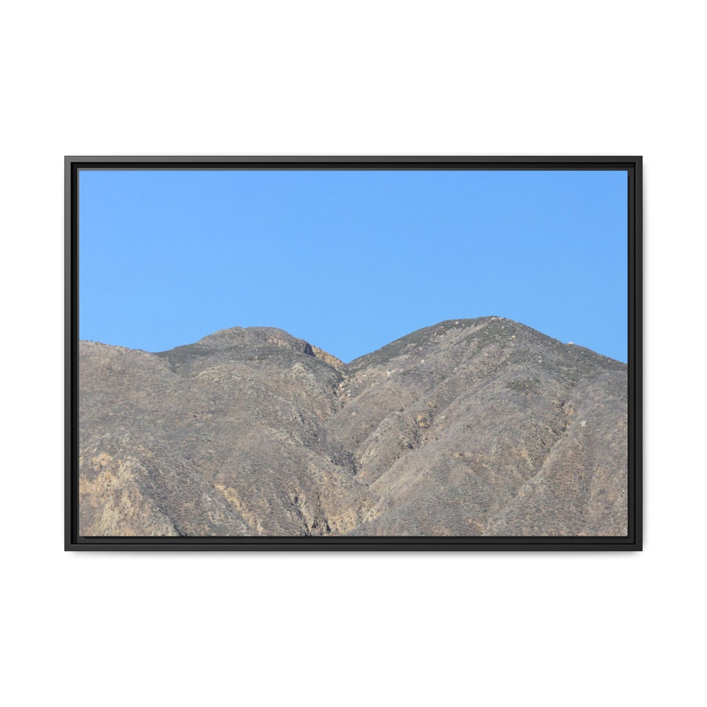 Arid Mountain Breath - Unique Stretched Canvas Wall Art - Art By Earth