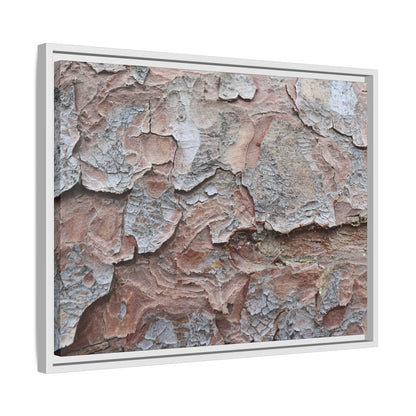 Flaking Serenity - Unique Stretched Canvas Wall Art
