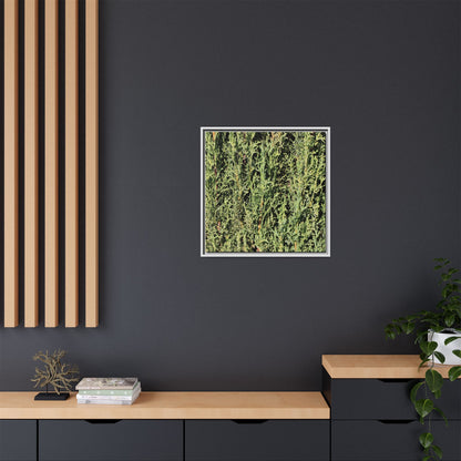 Emerald Labyrinth - Unique Stretched Canvas Wall Art - Art By Earth