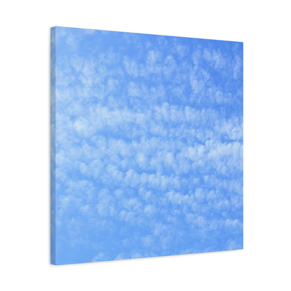 Clouded Reverie - Unique Frameless Canvas Wall Art