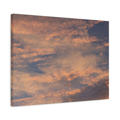 Sunset's Whispers - Unique Frameless Canvas Wall Art