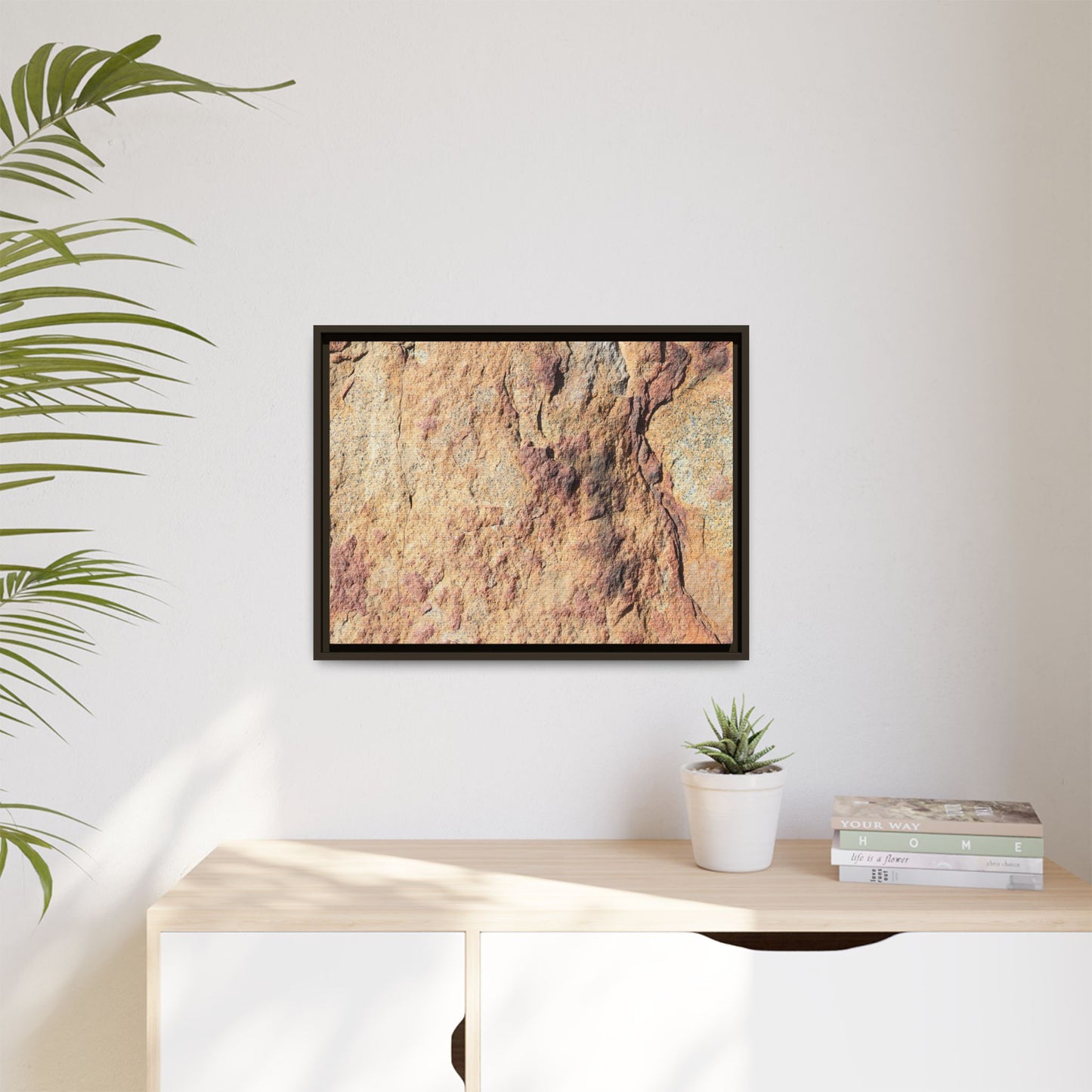 Fractal Stone - Unique Stretched Canvas Wall Art