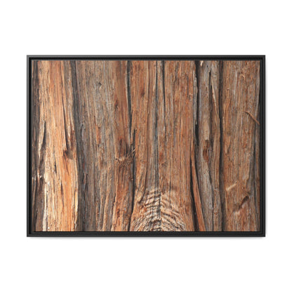 Echoes of Timber - Unique Stretched Canvas Wall Art