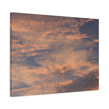 Sunset's Whispers - Unique Frameless Canvas Wall Art