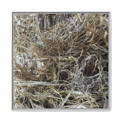 Tangled Whispers of Autumn - Unique Stretched Canvas Wall Art