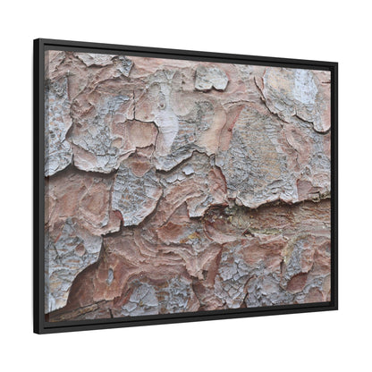 Flaking Serenity - Unique Stretched Canvas Wall Art