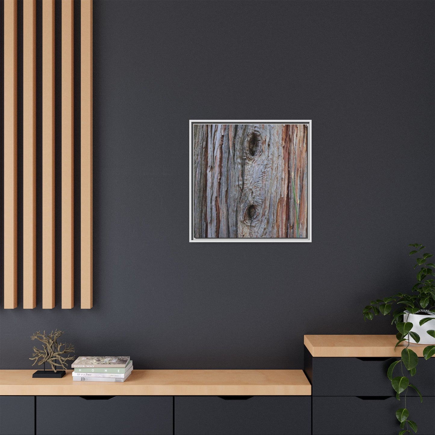 Knotty Nature - Unique Stretched Canvas Wall Art