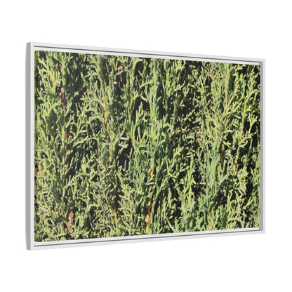 Emerald Labyrinth - Unique Stretched Canvas Wall Art - Art By Earth