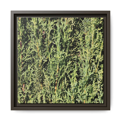 Emerald Labyrinth - Unique Stretched Canvas Wall Art - Art By Earth