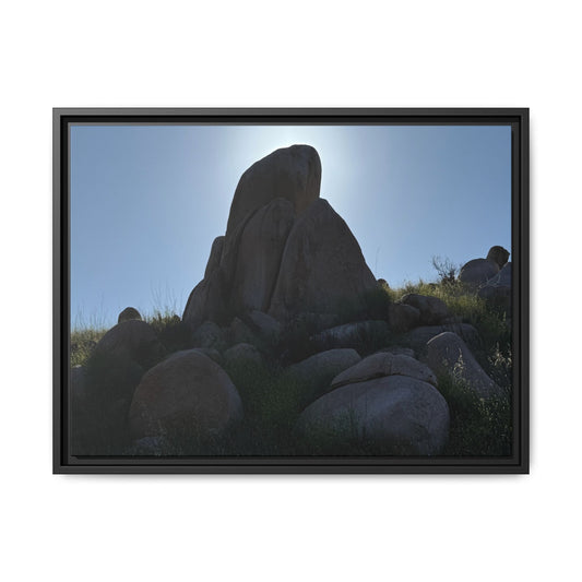 Boulder Silhouette - Unique Poster Wall Art