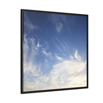 Whispers of Sky - Unique Stretched Canvas Wall Art