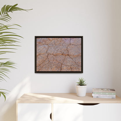 Fragmented Earth - Unique Stretched Canvas Wall Art