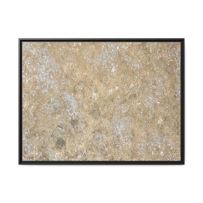 Bubbling Sand - Unique Stretched Canvas Wall Art
