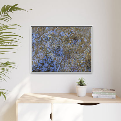 Aquatic Reflections - Unique Stretched Canvas Wall Art