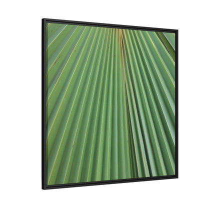 Verdant Veins - Unique Stretched Canvas Wall Art