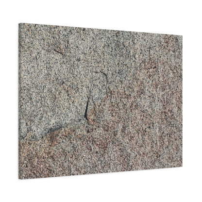 Tectonic Murmur - Unique Frameless Canvas Wall Art