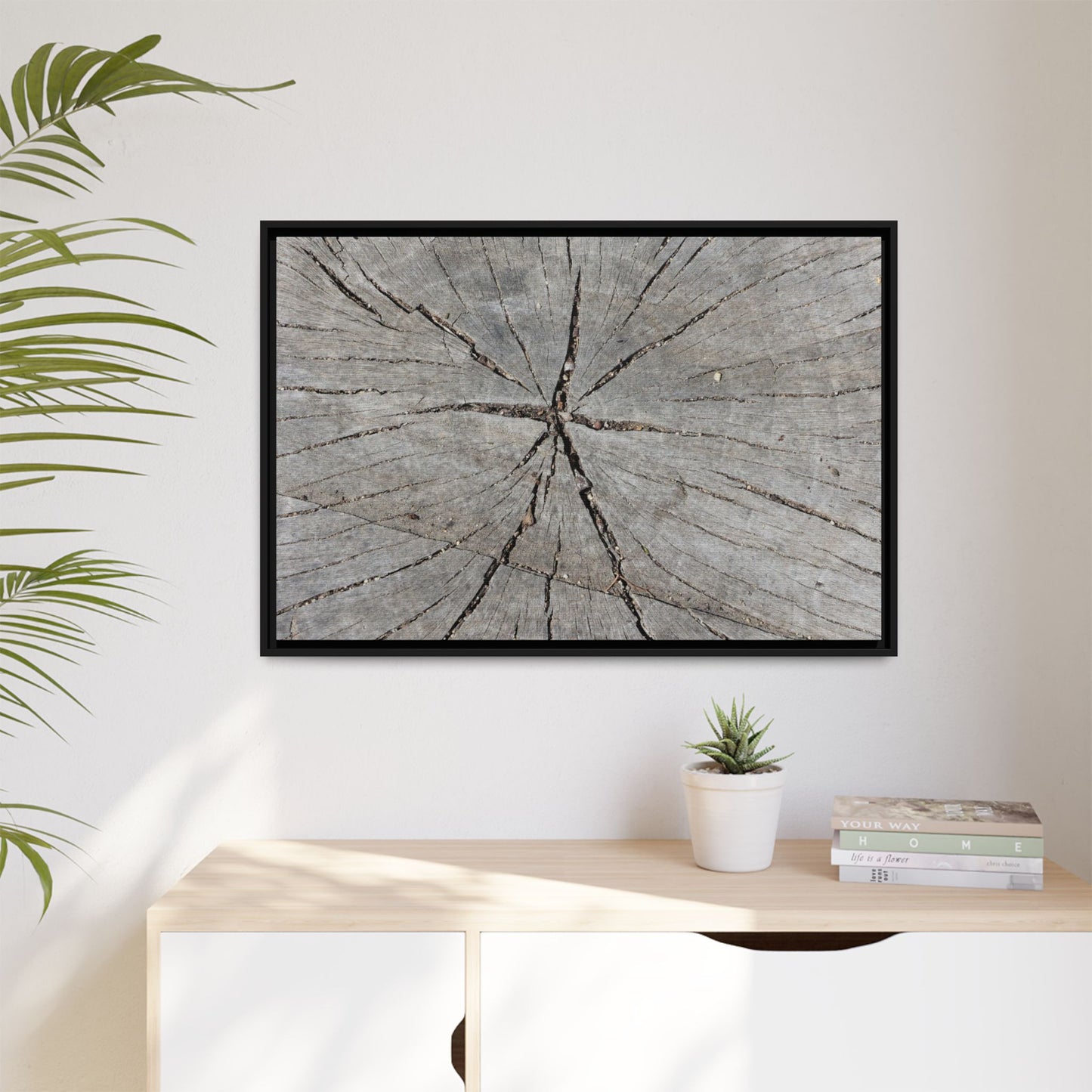 Fractured Memories - Unique Stretched Canvas Wall Art