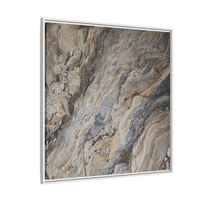 Layers of Earth's History - Unique Stretched Canvas Wall Art