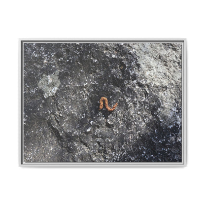 Volcanic Ash and Copper - Unique Stretched Canvas Wall Art