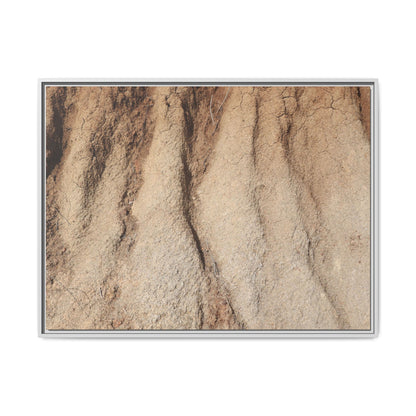 Eroded Canyon Walls - Unique Stretched Canvas Wall Art