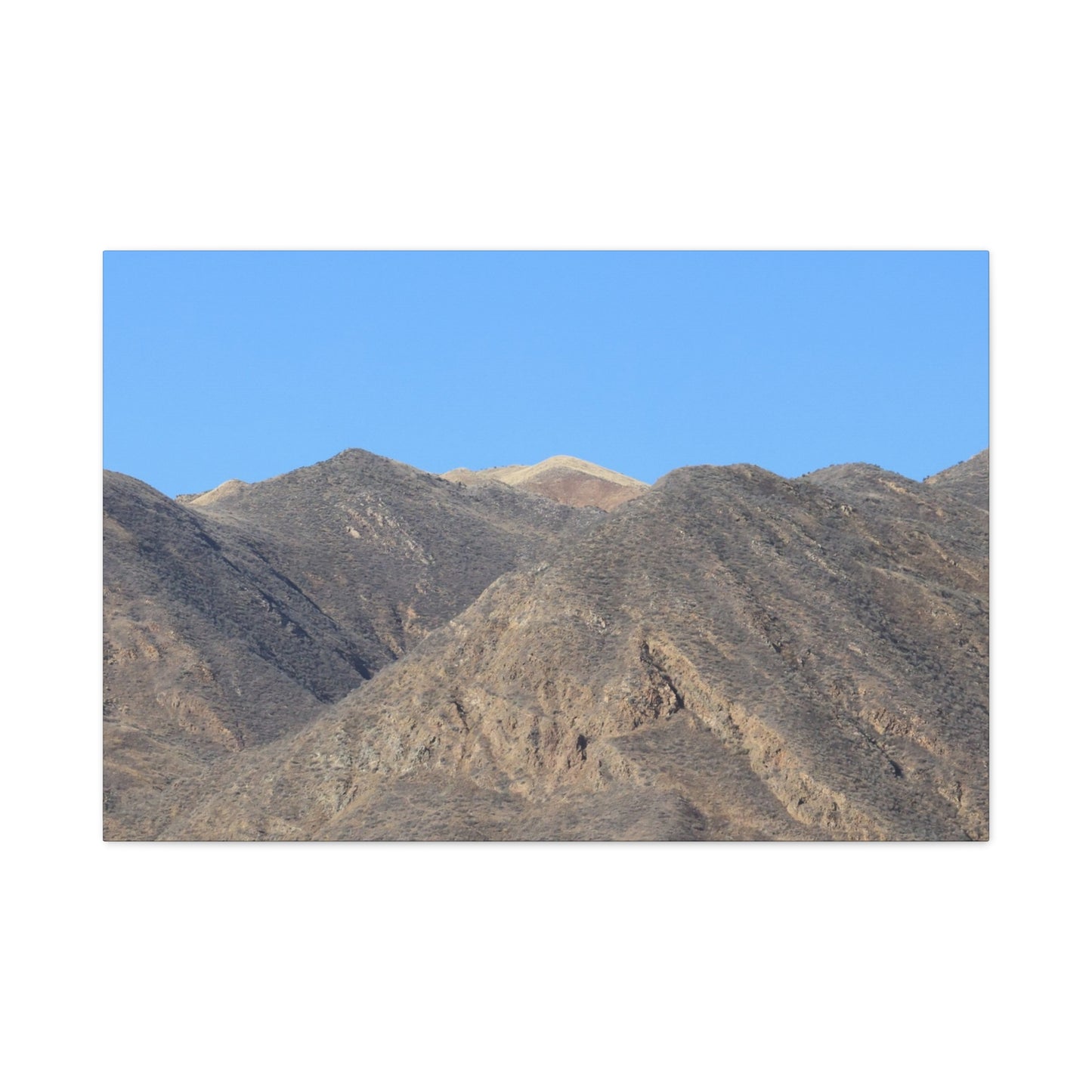 Silent Peaks - Unique Frameless Canvas Wall Art - Art By Earth