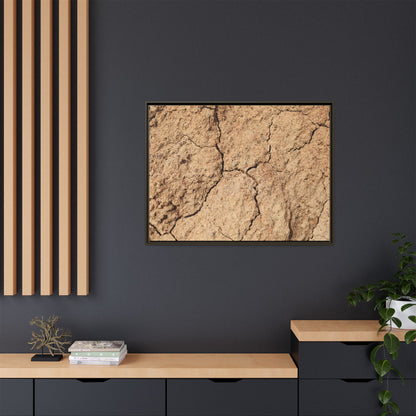 Parched Land - Unique Stretched Canvas Wall Art
