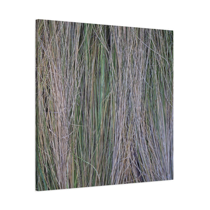 Whispers of Grass - Unique Frameless Canvas Wall Art