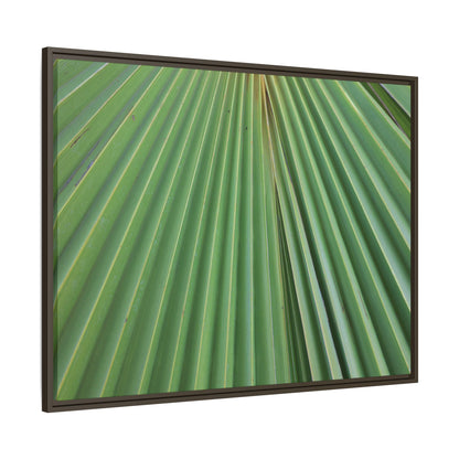 Verdant Veins - Unique Stretched Canvas Wall Art