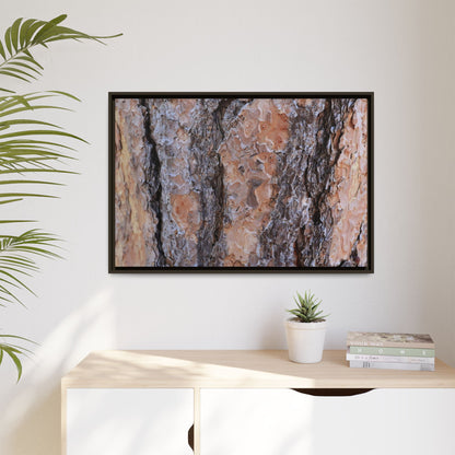Earthy Embrace - Unique Stretched Canvas Wall Art
