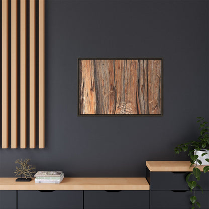 Echoes of Timber - Unique Stretched Canvas Wall Art