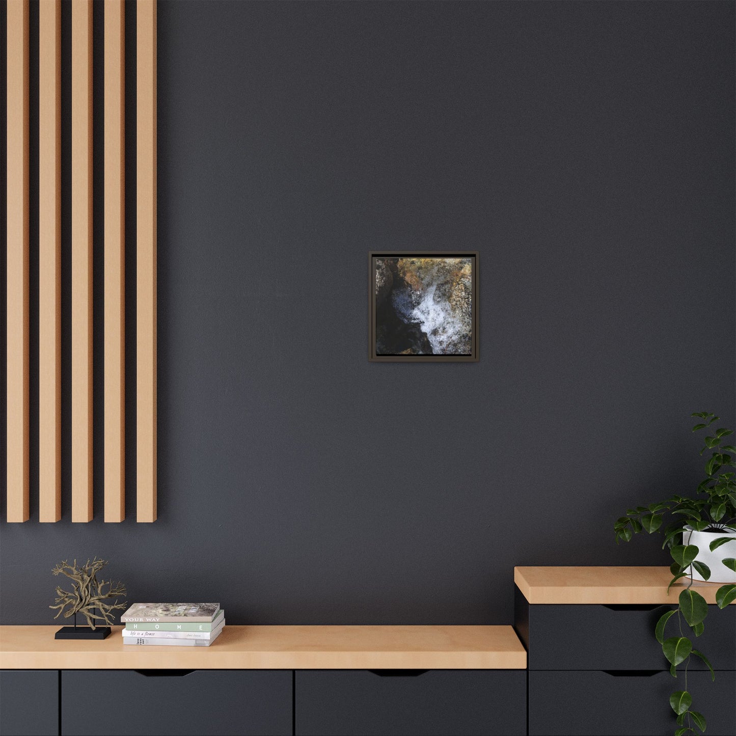 Nature's Turbulence - Unique Stretched Canvas Wall Art