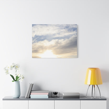 Whispers of Ethereal Light - Unique Frameless Canvas Wall Art