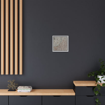 Fissured Stone - Unique Stretched Canvas Wall Art
