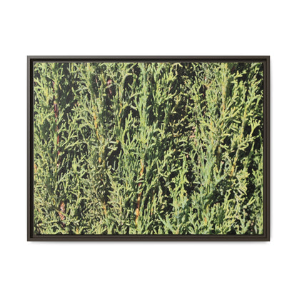 Emerald Labyrinth - Unique Stretched Canvas Wall Art - Art By Earth