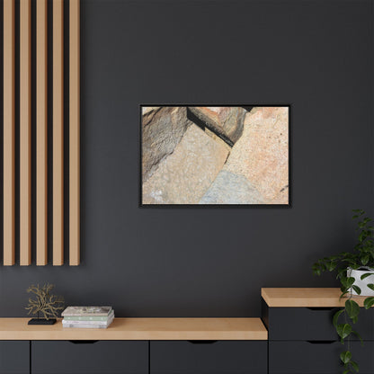 Rock Fragment - Unique Stretched Canvas Wall Art