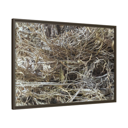 Tangled Whispers of Autumn - Unique Stretched Canvas Wall Art