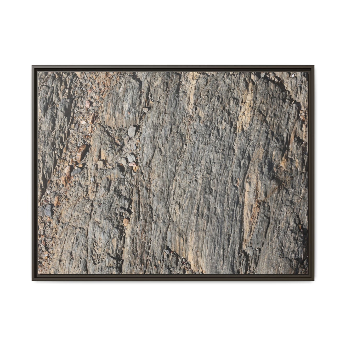 Textured Earth - Unique Stretched Canvas Wall Art