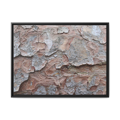 Flaking Serenity - Unique Stretched Canvas Wall Art