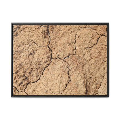 Parched Land - Unique Stretched Canvas Wall Art
