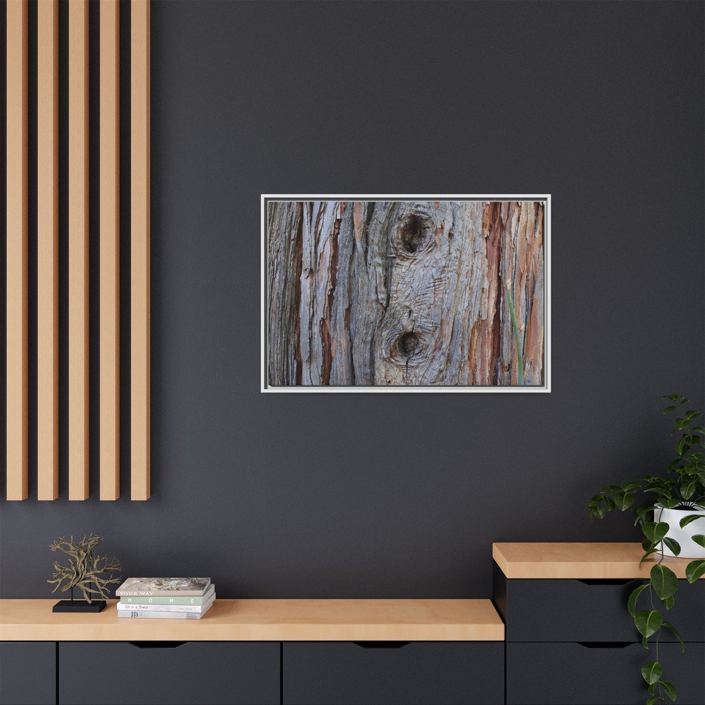 Knotty Nature - Unique Stretched Canvas Wall Art