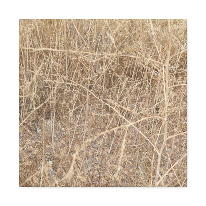Dry Echoes - Unique Frameless Canvas Wall Art